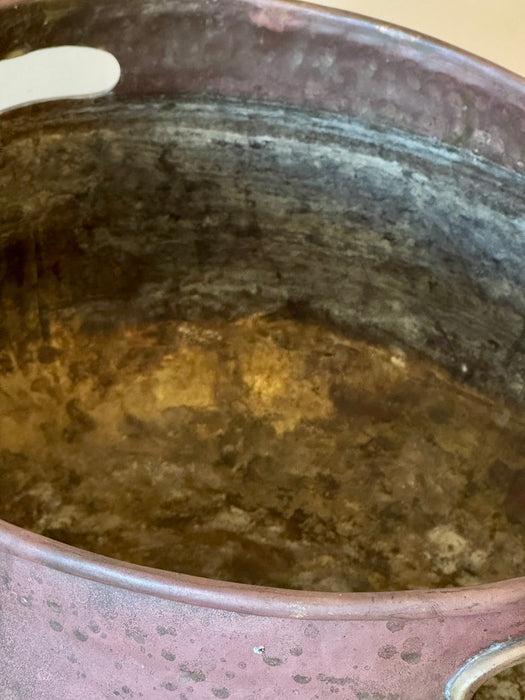 Oval Copper Bucket