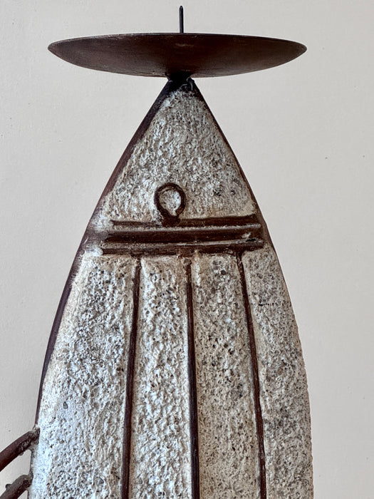 Abstract Sculptural Fish Candleholder