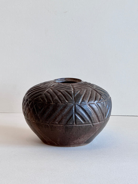 Patterned Ceramic Vase
