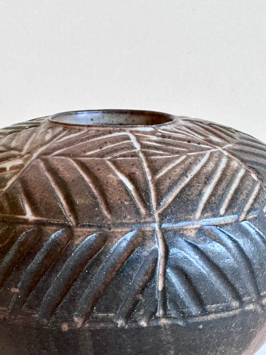 Patterned Ceramic Vase