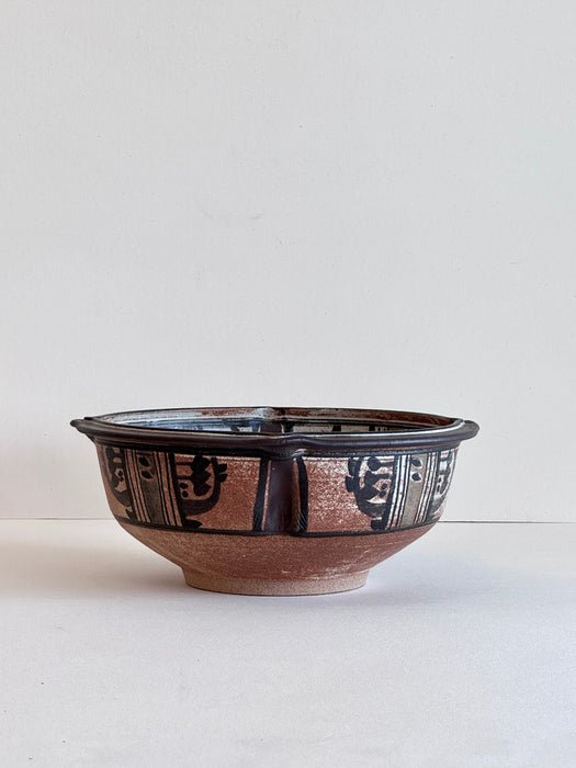 Large Patterned Bowl