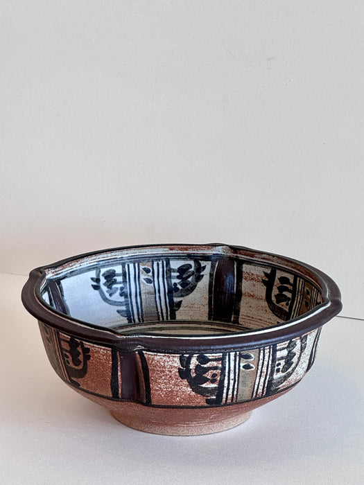Large Patterned Bowl