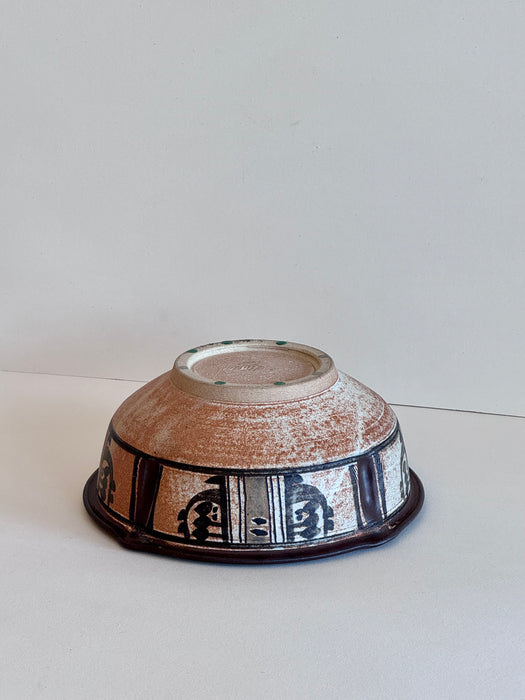 Large Patterned Bowl
