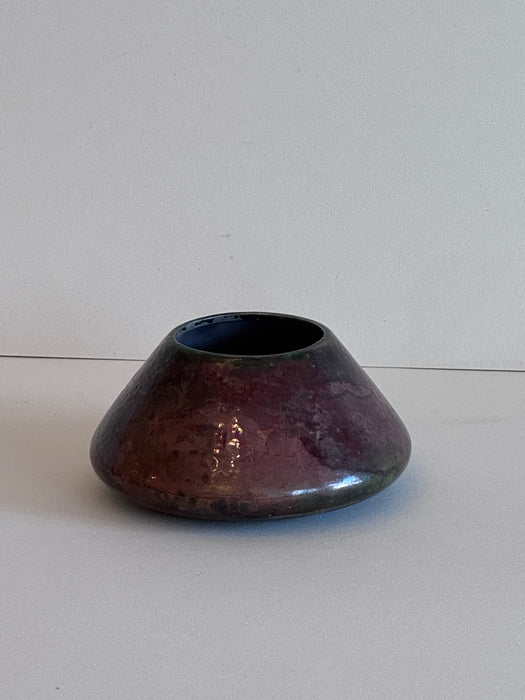 Cone Shaped Raku Vessel
