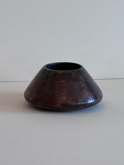 Cone Shaped Raku Vessel