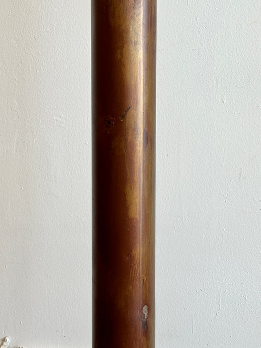 Tall Metal Column Floor Lamp