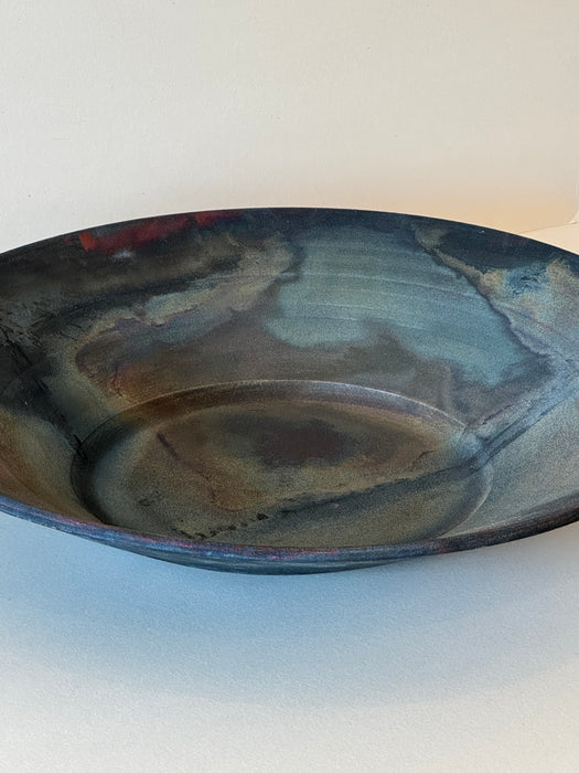 Extra Large Raku Bowl