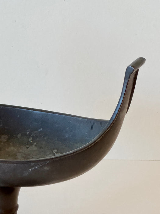 Brass Pedestal Tray