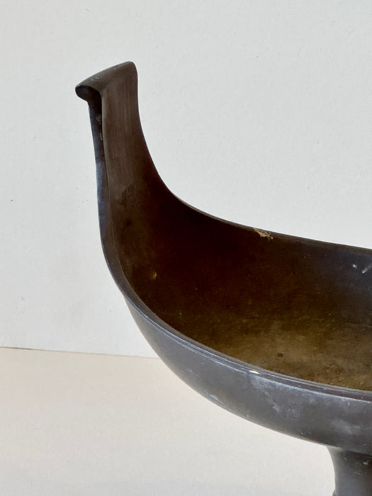 Brass Pedestal Tray