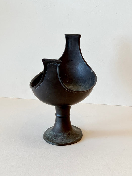 Brass Pedestal Tray