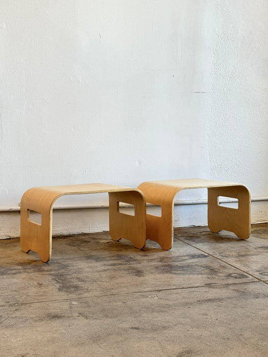 Bentwood Birch Stool
