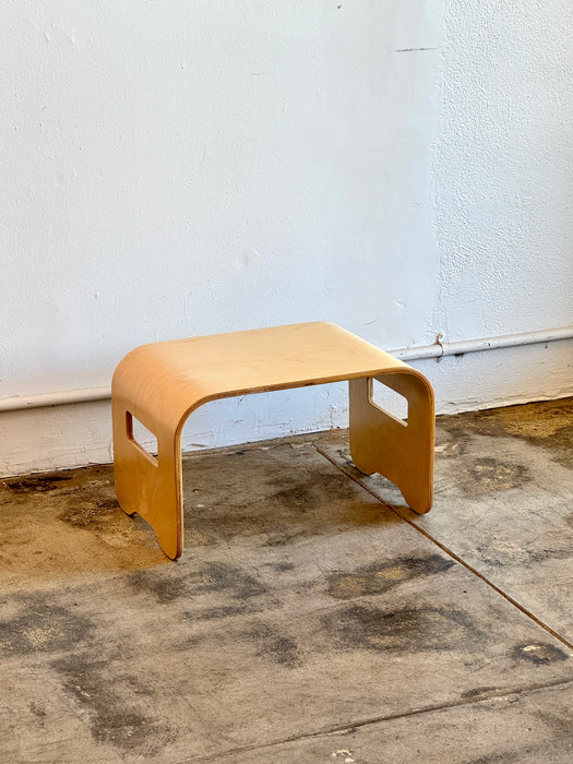 Bentwood Birch Stool
