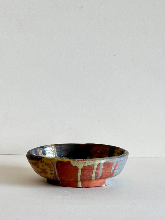 Hand painted Terracotta Bowl