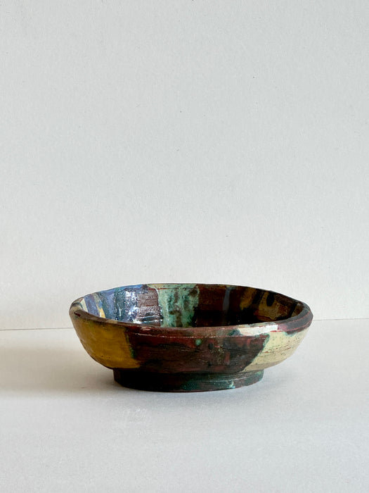 Hand painted Terracotta Bowl