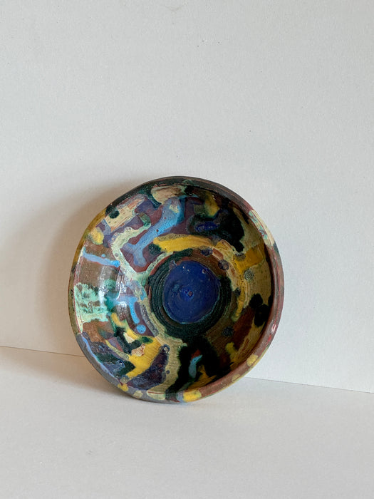 Hand painted Terracotta Bowl