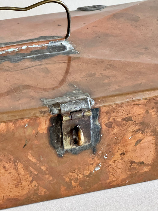 Copper Two Compartment Box