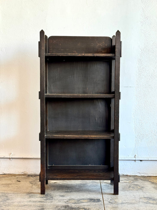 Four Tier Oak Shelves