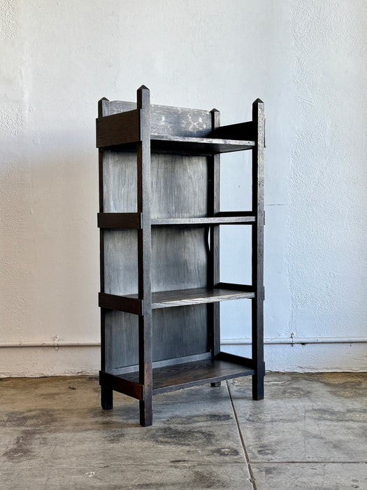 Four Tier Oak Shelves