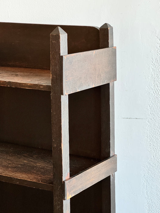 Four Tier Oak Shelves