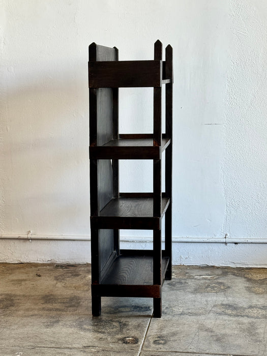 Four Tier Oak Shelves