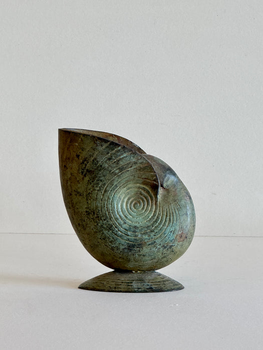 Steel Nautilus Vase