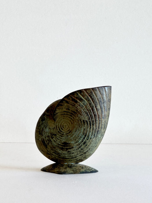 Steel Nautilus Vase