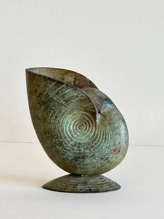 Steel Nautilus Vase