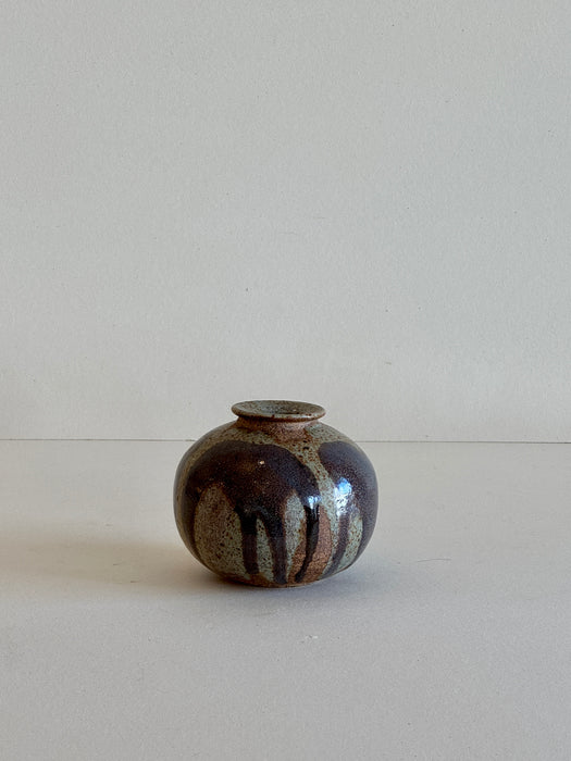 Speckled Drip Glaze Bud Vase