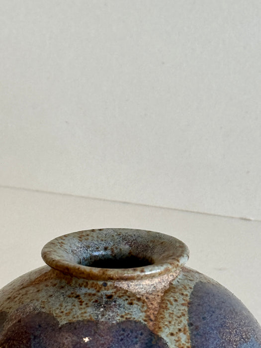 Speckled Drip Glaze Bud Vase