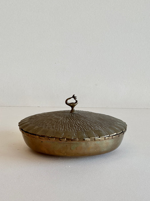 Brass Dish With Lid