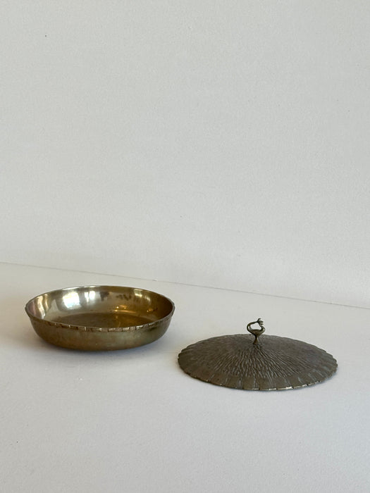 Brass Dish With Lid