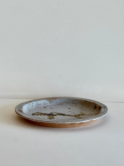 Stoneware Studio Pottery Plate