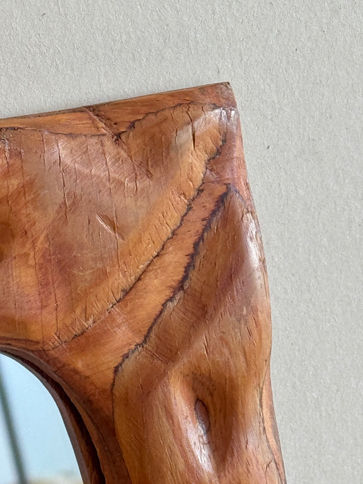 Carved Scalloped Mirror