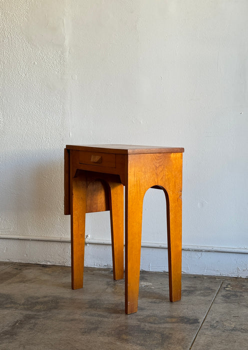 Pine Drop Leaf SIde Table