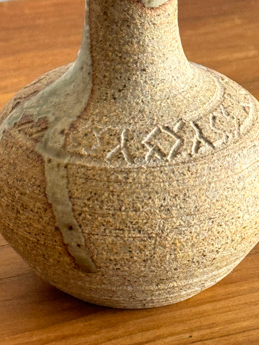 Petite Stoneware Bud Vase