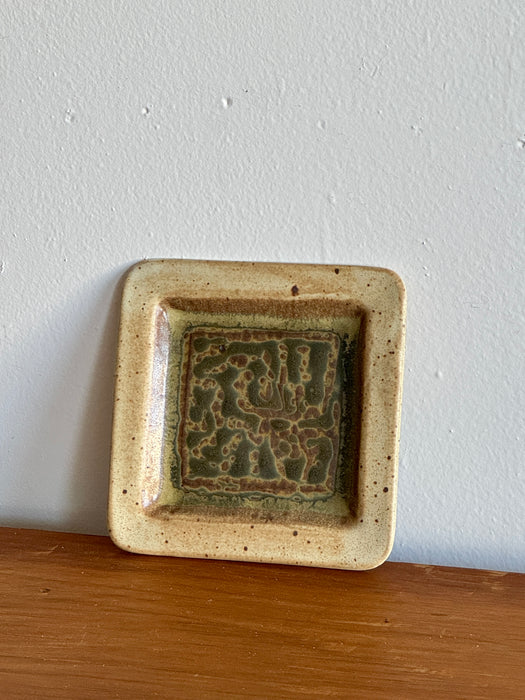 Studio Pottery Plate Set