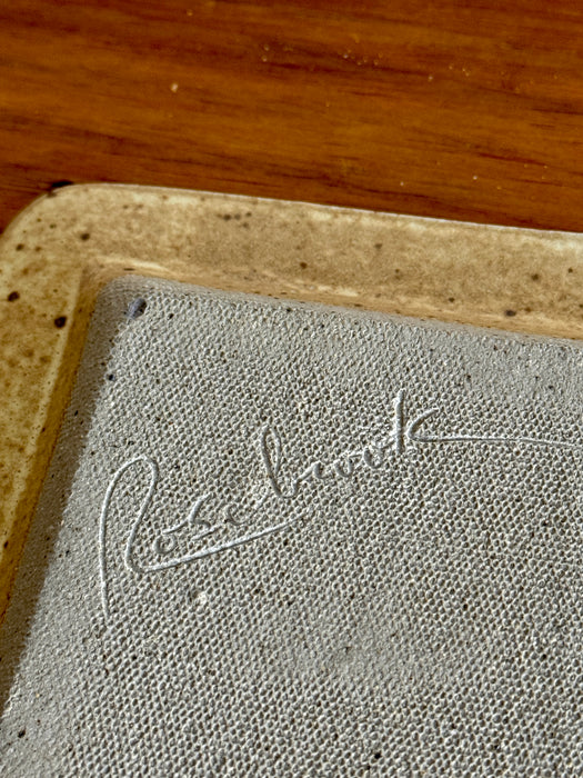 Studio Pottery Plate Set