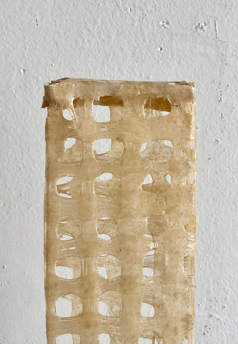 Oak Block Lamp - Cream Diffuser