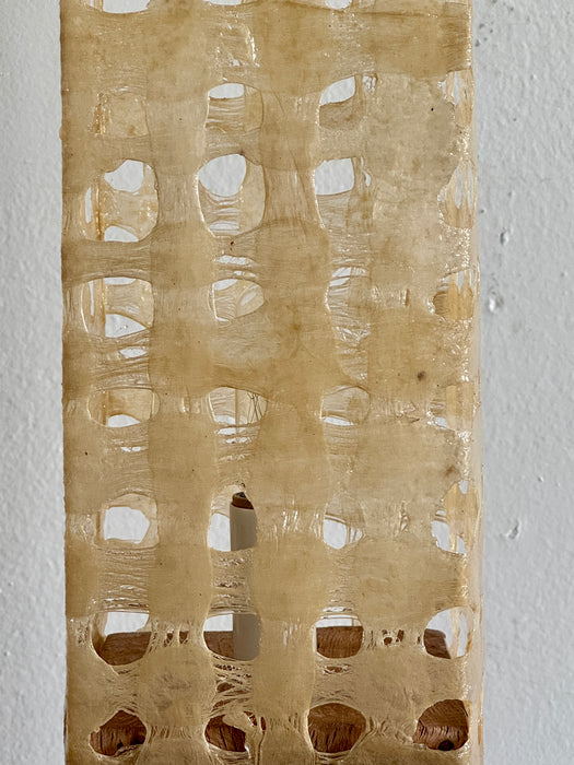 Oak Block Lamp - Cream Diffuser