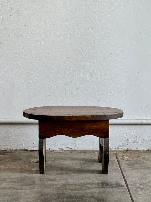 Curved Footed Stool