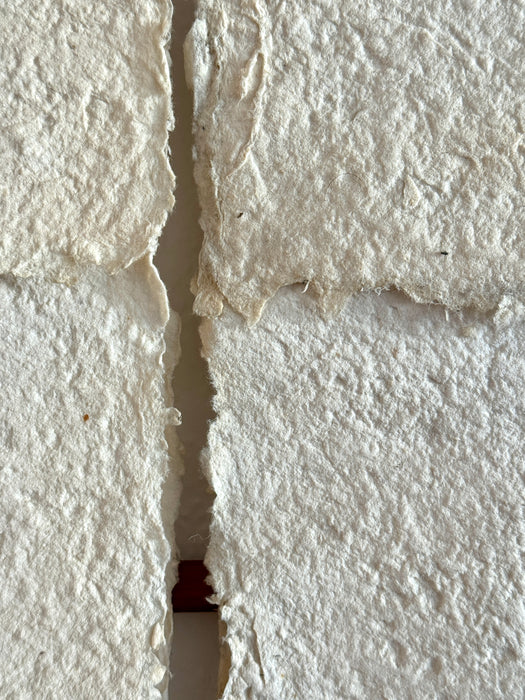 Antique Paper On Bamboo Frame