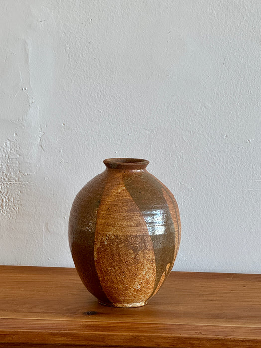 Two Tone Brown Vase
