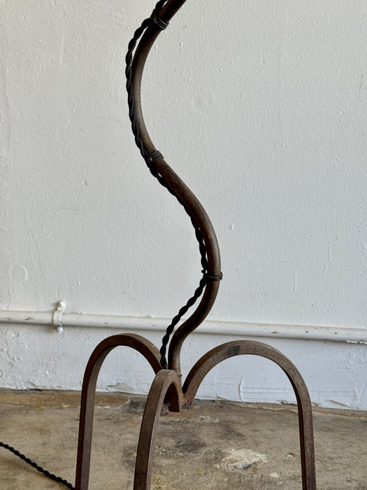 Steel Squiggle Floor Lamp 2