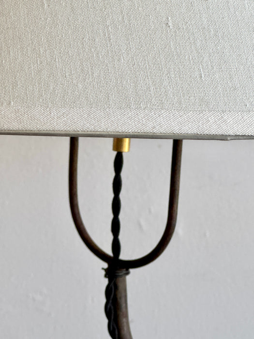 Steel Squiggle Floor Lamp 2