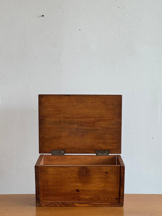 Lidded Box With Hinged Lid