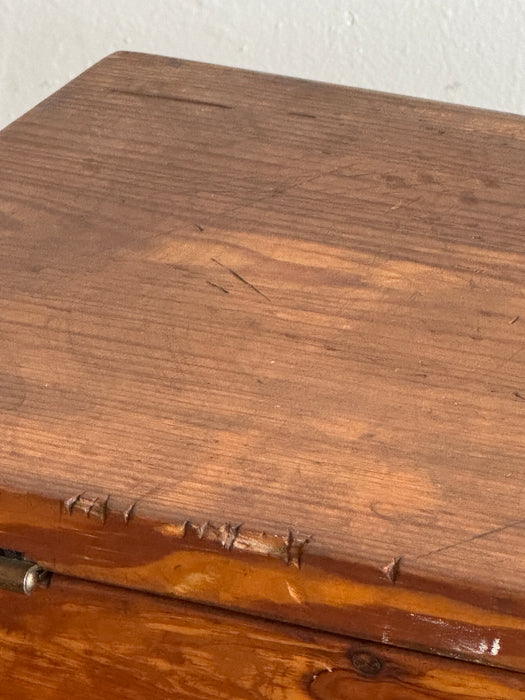 Lidded Box With Hinged Lid