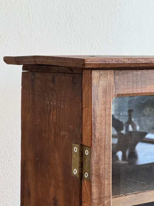 Wall Hung Glass Door Cabinet