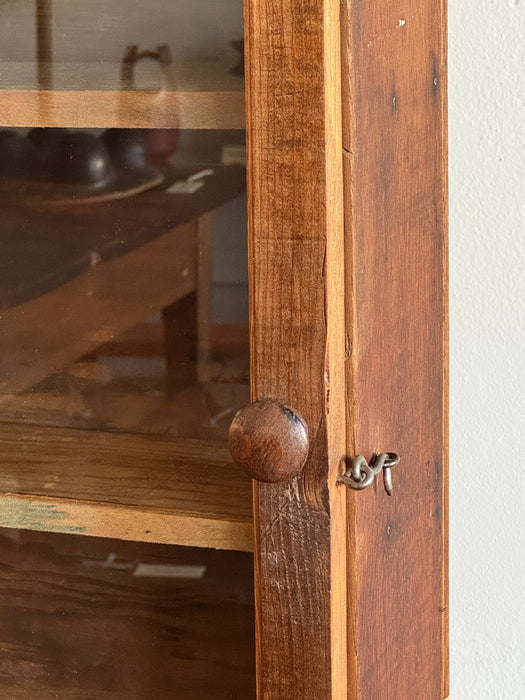 Wall Hung Glass Door Cabinet