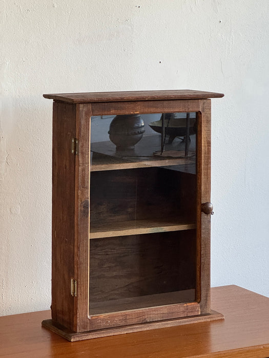 Wall Hung Glass Door Cabinet