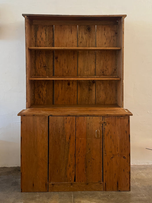 Well Worn Wood Cabinet
